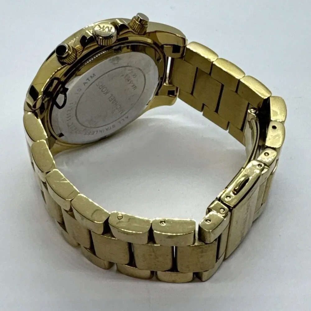 Michael Kors Blair MK5166 Women's Gold Stainless Steel Analog Dial Watch JNA591